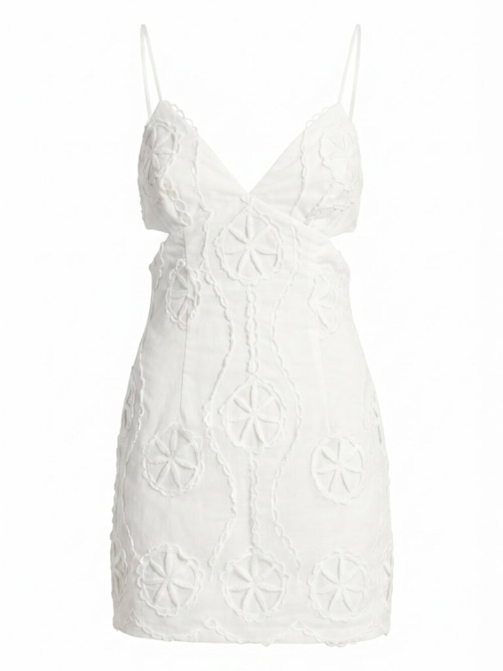 Bardot Loressa Lace Mini Dress - Orchid White - Picture 4 of 5